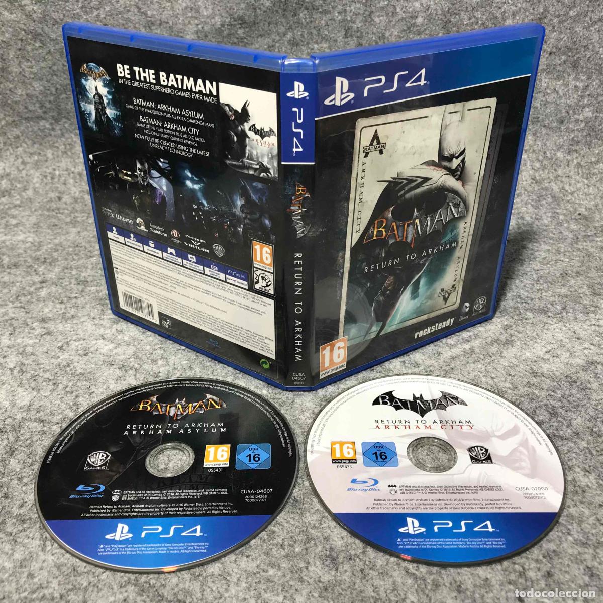 Videojuegos y consolas PS4 de segunda mano: BATMAN RETURN TO ARKHAM SONY PLAYSTATION 4 PS4