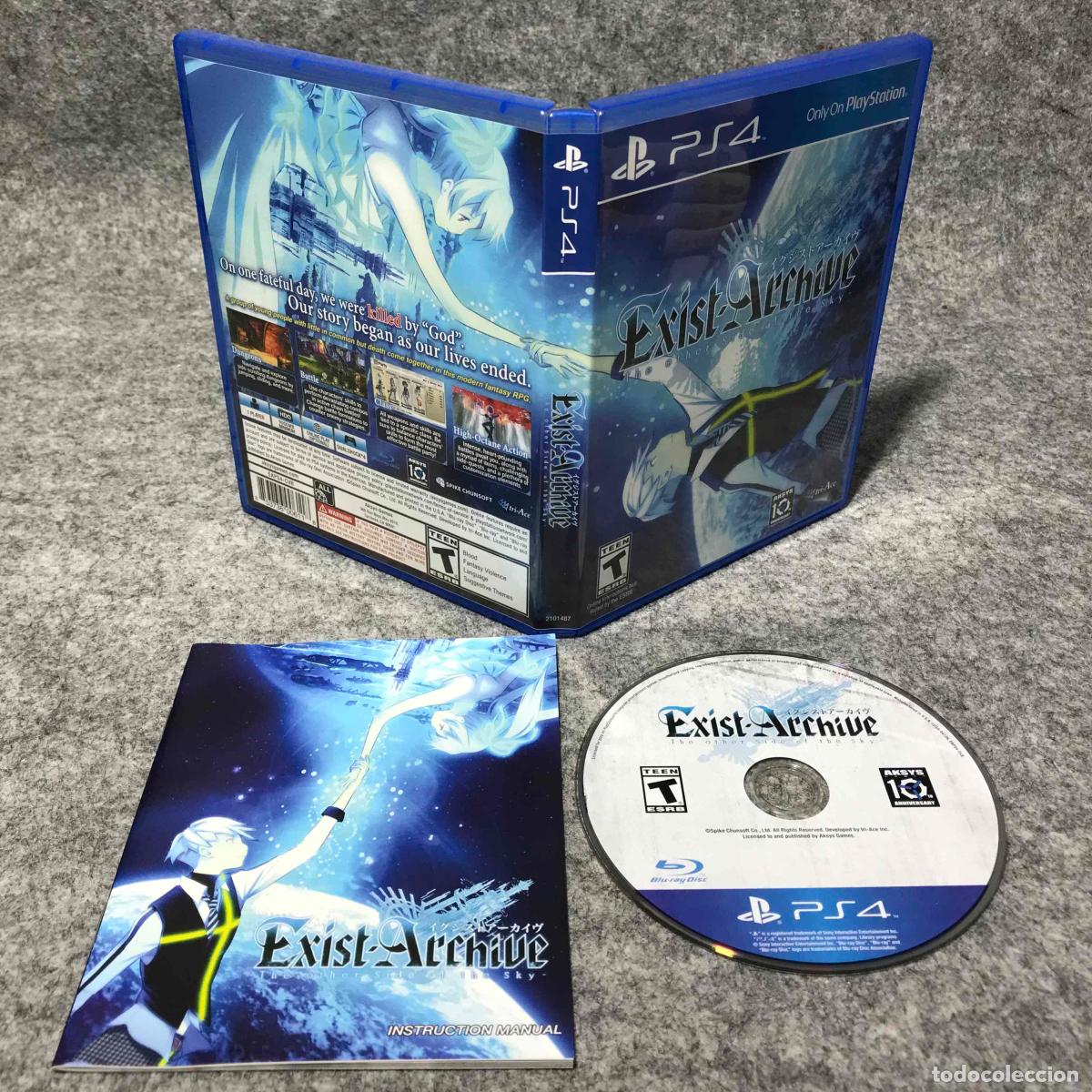 Videojuegos y consolas PS4 de segunda mano: EXIST ARCHIVE THE OTHER SIDE OF THE SKY USA SONY PLAYSTATION 4 PS4