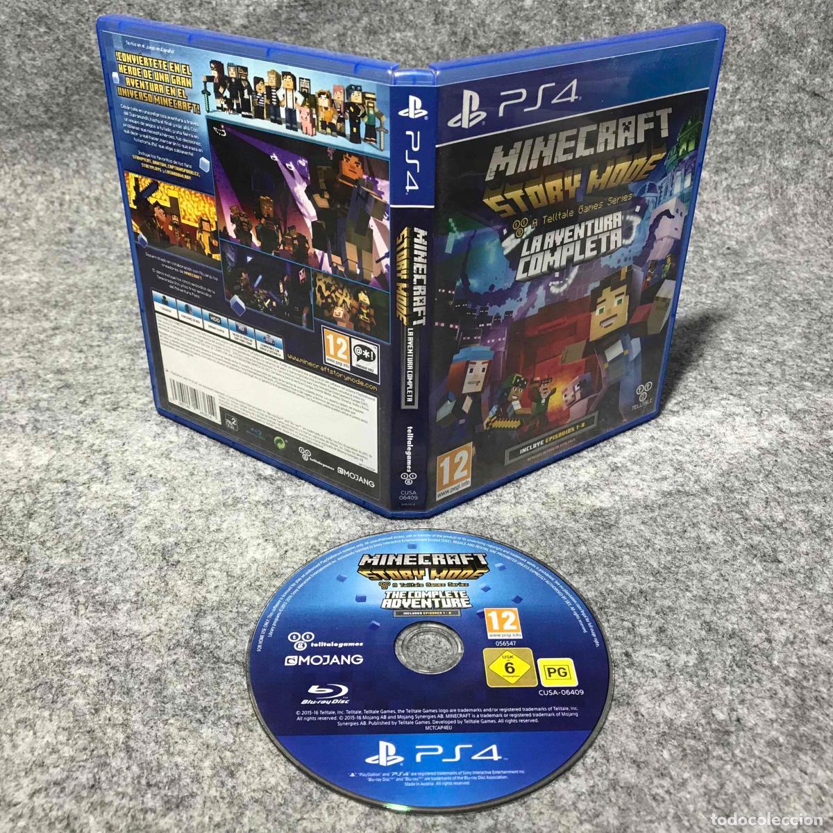 Videojuegos y consolas PS4 de segunda mano: MINECRAFT STORY MODE LA AVENTURA COMPLETA SONY PLAYSTATION 4 PS4