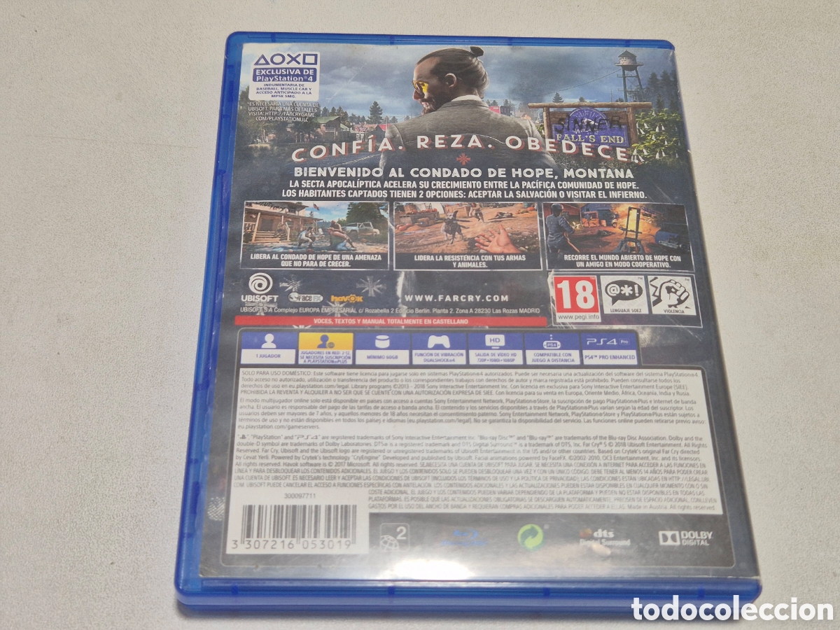 Videojuegos y consolas PS4 de segunda mano: Farcry 5 Deluxe Edition - Foto 8