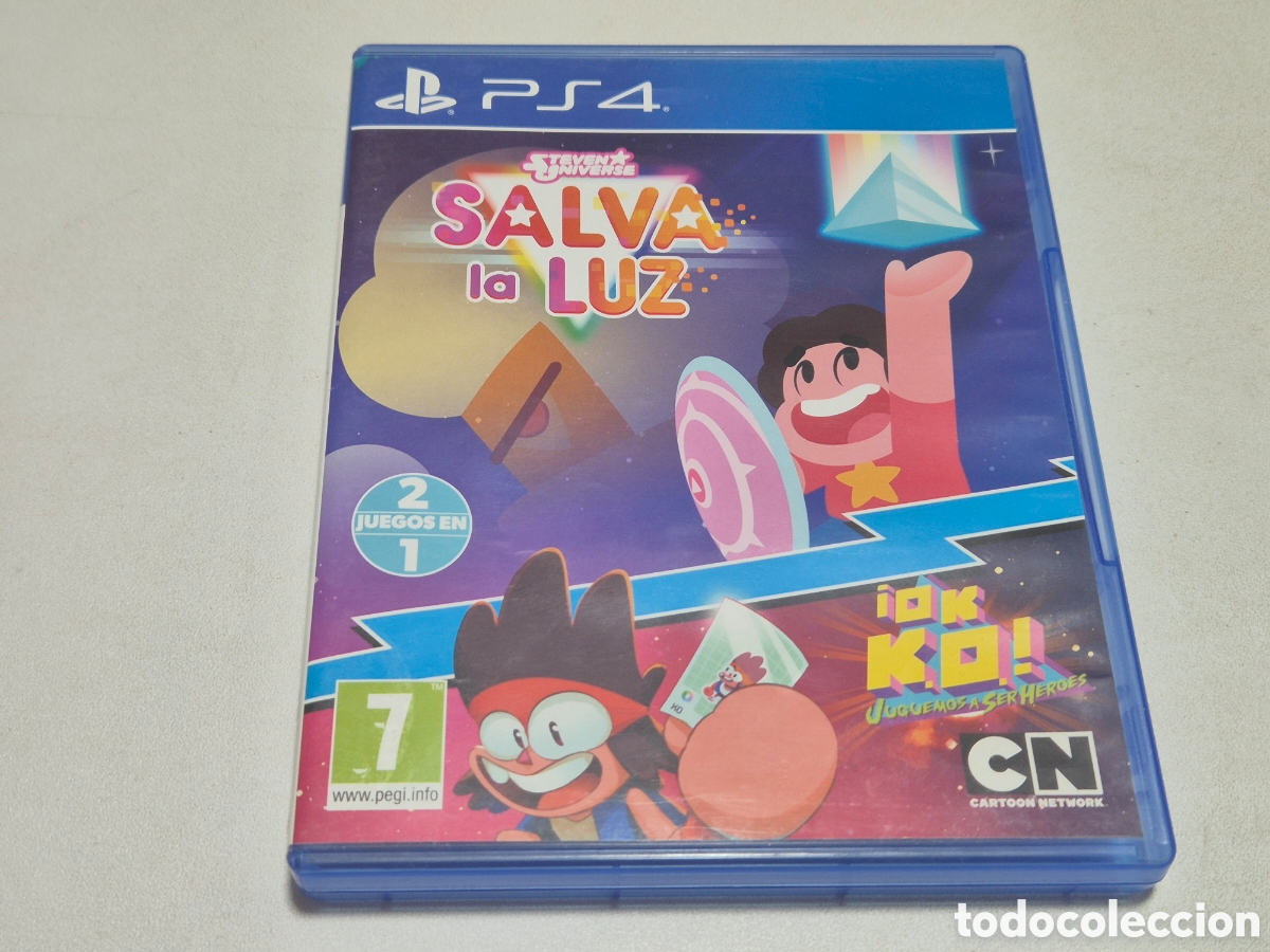 Videojuegos y consolas PS4 de segunda mano: Steven Universe Salva La Luz + ok! k.o. Juguemos a ser Heroes