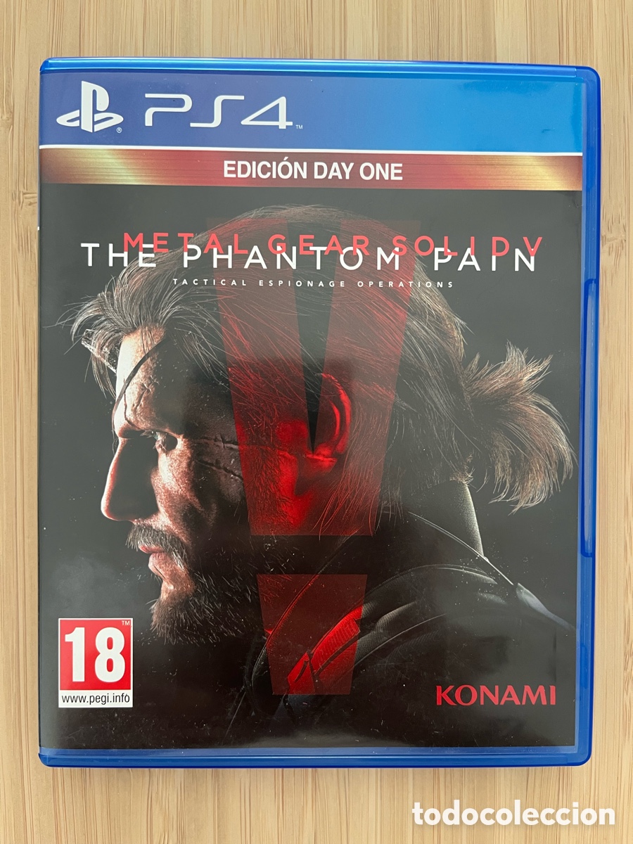 Videojuegos y consolas PS4 de segunda mano: Metal Gear Solid PS4 The phantom pain edici&oacute;n day one