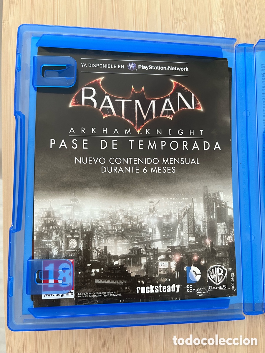 Videojuegos y consolas PS4 de segunda mano: Batman Arkham knight - Foto 3