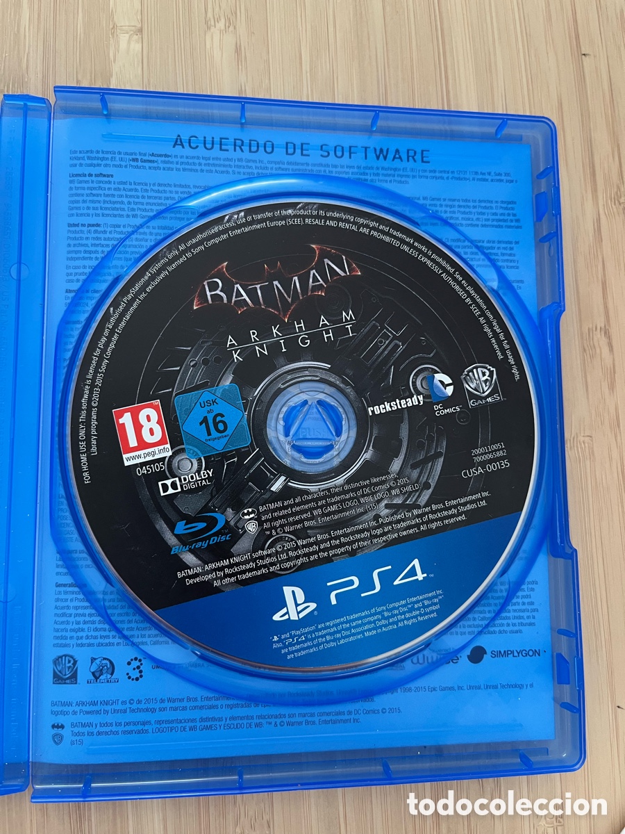 Videojuegos y consolas PS4 de segunda mano: Batman Arkham knight - Foto 4