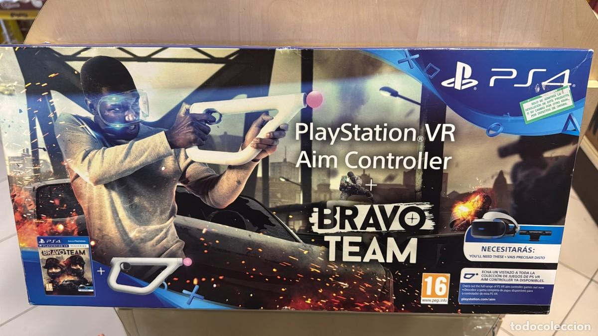 Videojuegos y consolas PS4 de segunda mano: Bravo Team VR + Aim Controller [PS4] - Foto 1