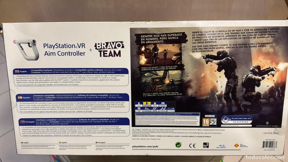 Videojuegos y consolas PS4 de segunda mano: Bravo Team VR + Aim Controller [PS4] - Foto 2