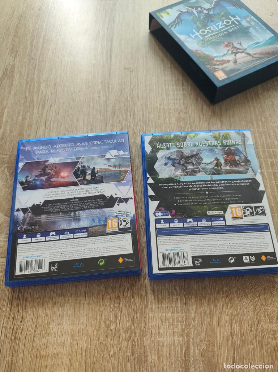 Videojuegos y consolas PS4 de segunda mano: Pack Horizon Zero Dawn y Horizon Forbidden West PS4 - Foto 3