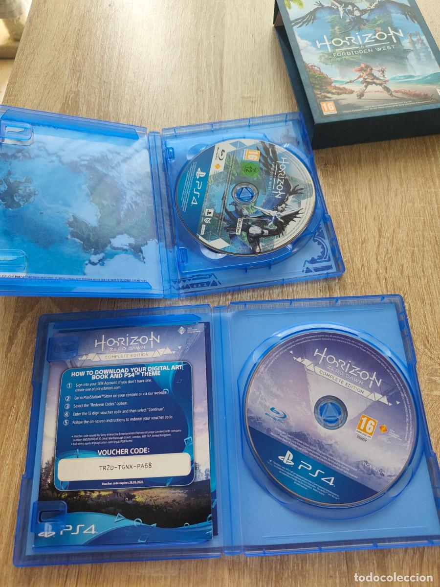 Videojuegos y consolas PS4 de segunda mano: Pack Horizon Zero Dawn y Horizon Forbidden West PS4 - Foto 4