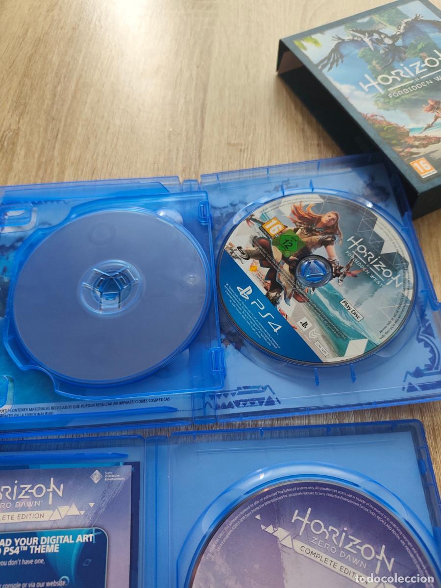 Videojuegos y consolas PS4 de segunda mano: Pack Horizon Zero Dawn y Horizon Forbidden West PS4 - Foto 5