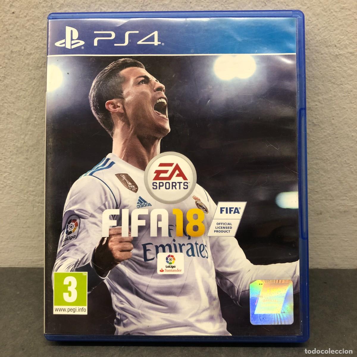 Videojuegos y consolas PS4 de segunda mano: FIFA 18 - EA SPORTS - LA LIGA SANTANDER - FIFA - PLAY STATION 4 - CUSA 07994 - VIDEOJUEGO / 1095
