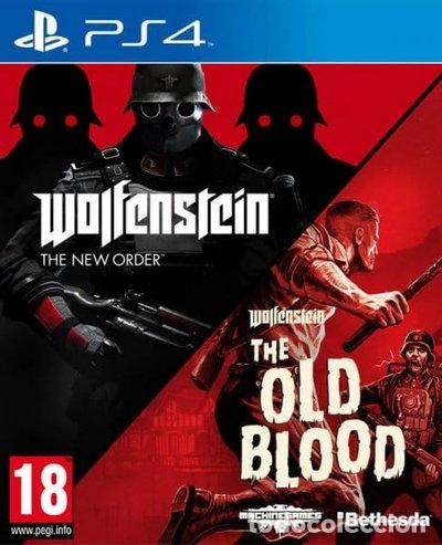 Videojuegos y consolas PS4 de segunda mano: Wolfenstein The Two Pack- 5055856419464