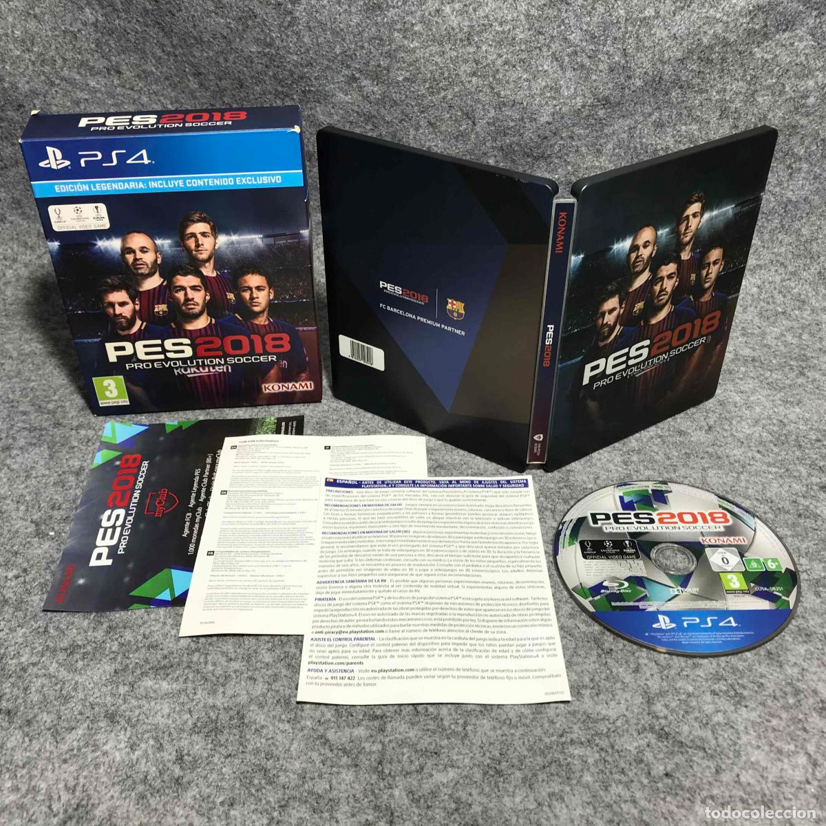 Videojuegos y consolas PS4 de segunda mano: PRO EVOLUTION SOCCER 2018 LEGENDARIA SONY PLAYSTATION 4 PS4