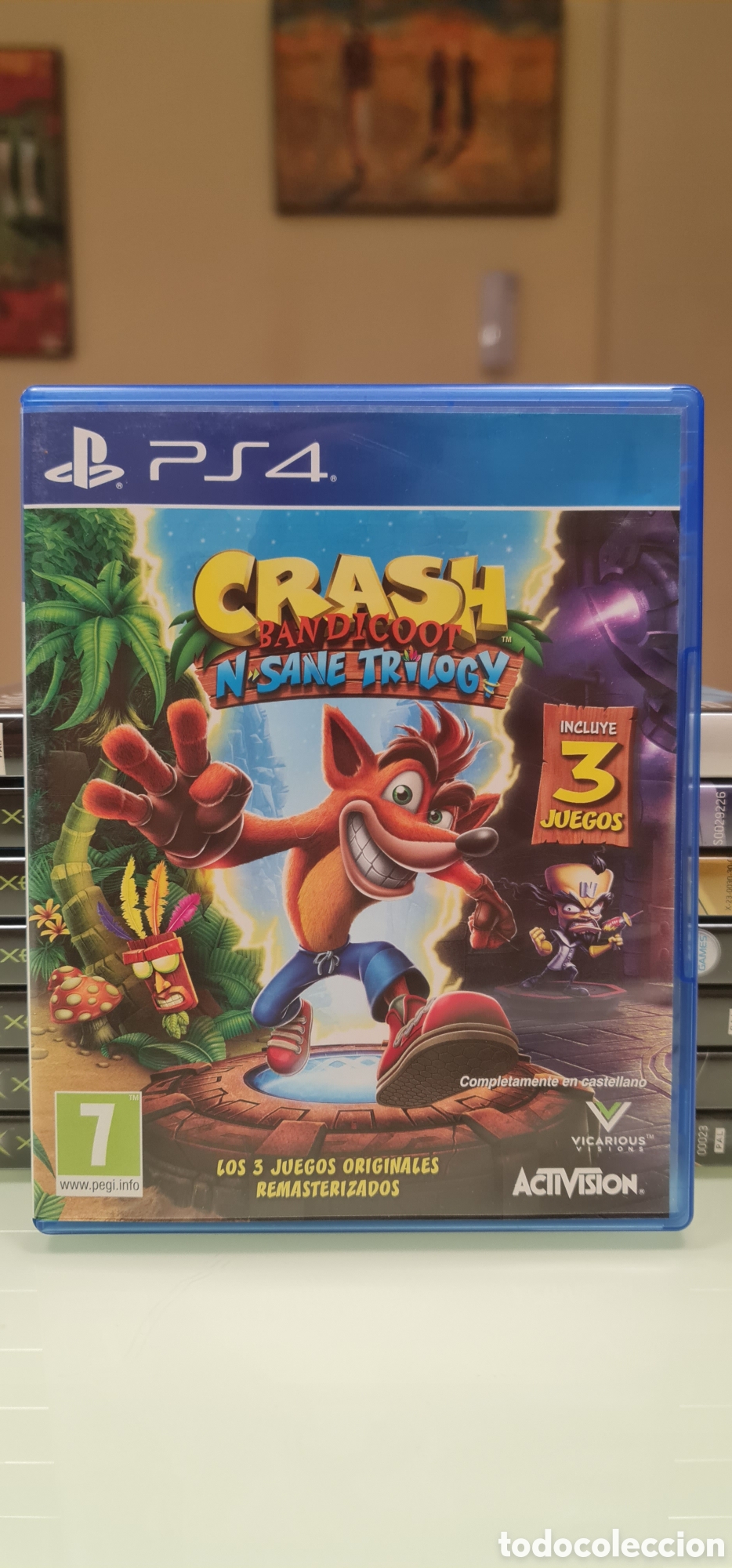 Videojuegos y consolas PS4 de segunda mano: Crash Bandicoot N. Sane Trilogy PS4 Pal Espa&ntilde;a