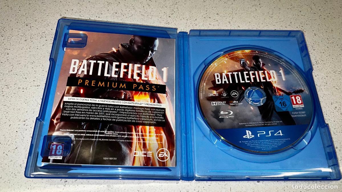 Videojuegos y consolas PS4 de segunda mano: PS4 - JUEGO BATTLEFIELD 1 - Foto 6