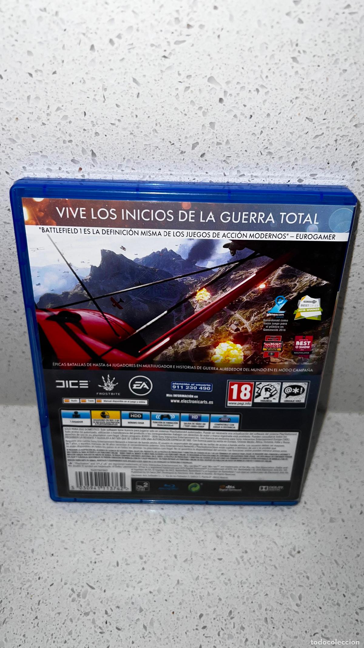 Videojuegos y consolas PS4 de segunda mano: PS4 - JUEGO BATTLEFIELD 1 - Foto 7