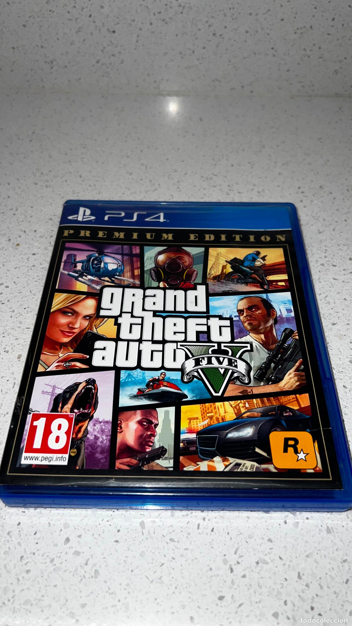 Videojuegos y consolas PS4 de segunda mano: PS4 - JUEGO GRAND THEFT AUTO, PREMIUM EDITION PLAYSTAITION 4 PS4