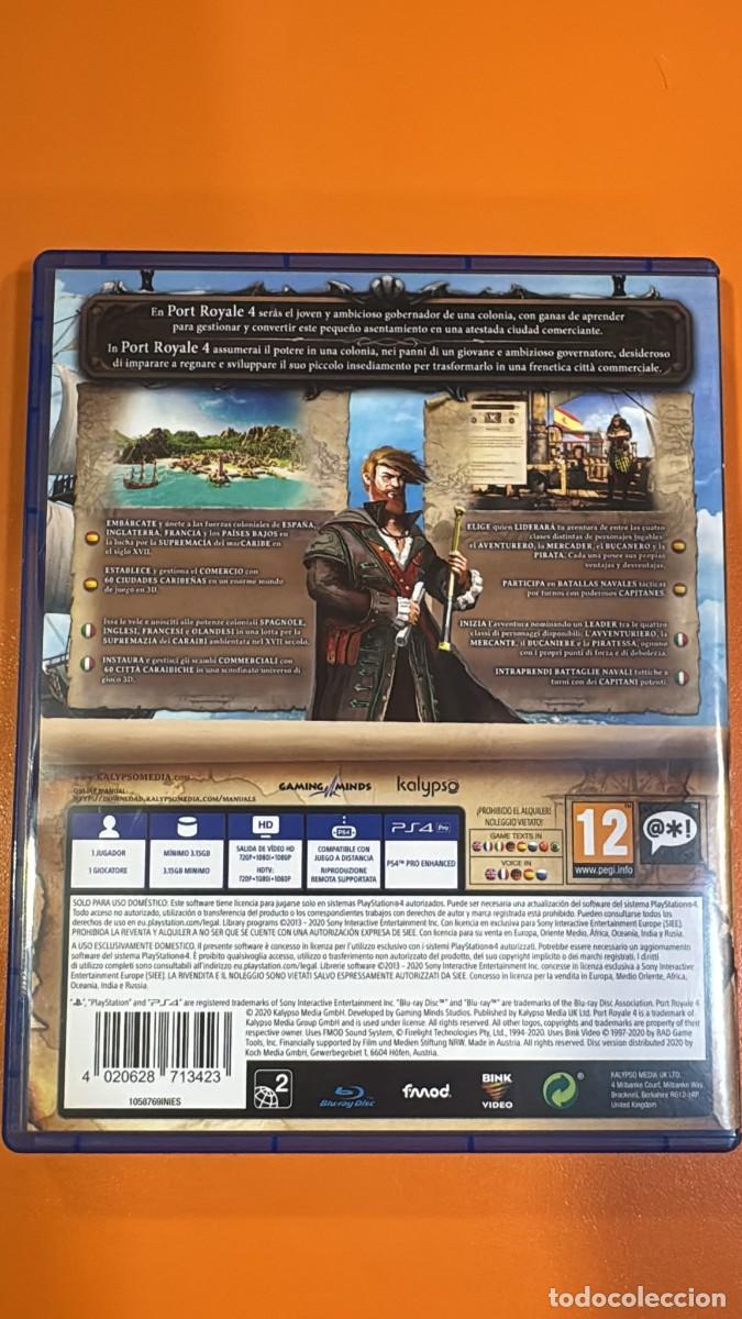 Videojuegos y consolas PS4 de segunda mano: Port Royal 4 [PLAYSTATION PS4] - Foto 2