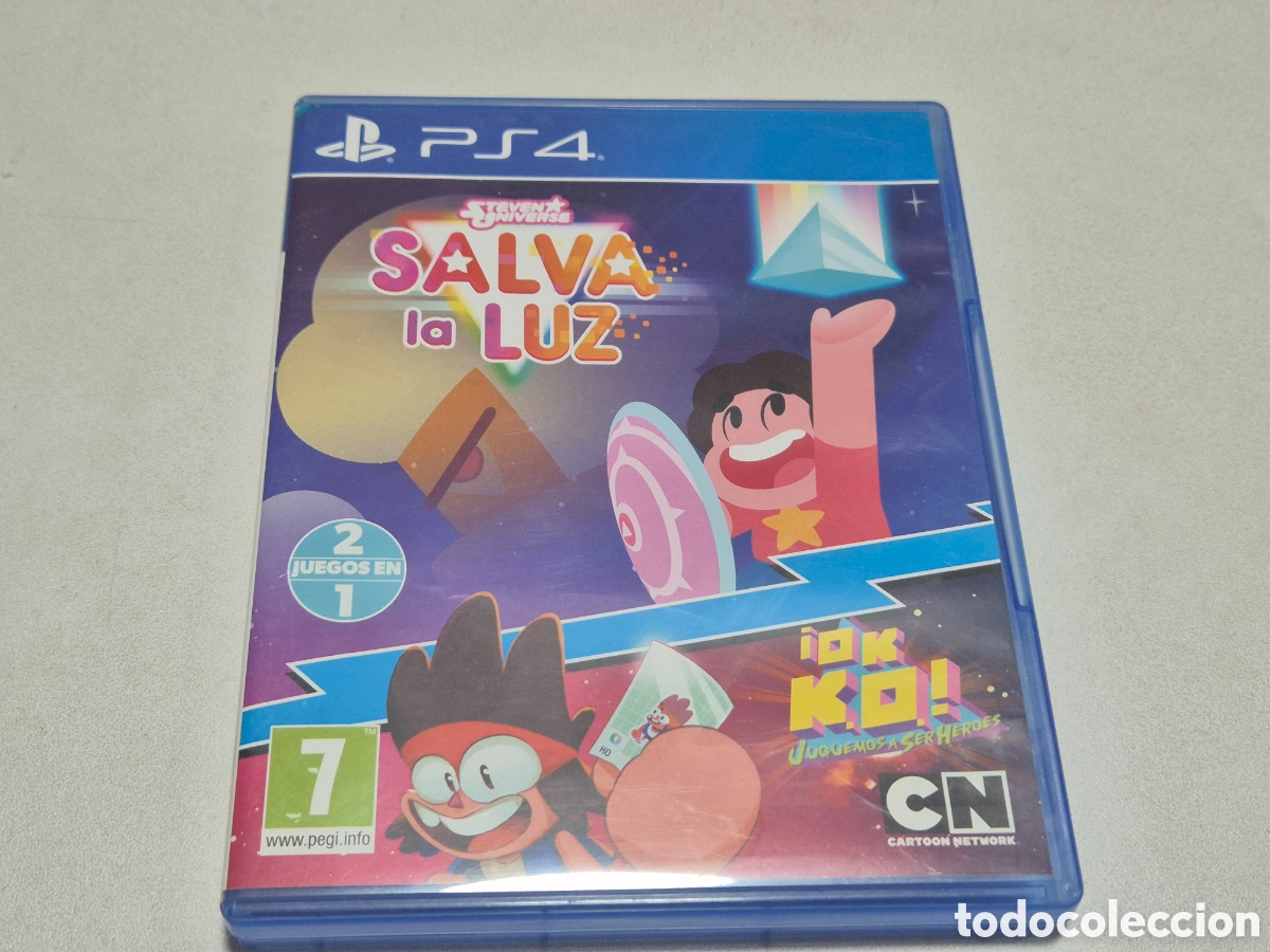 Videojuegos y consolas PS4 de segunda mano: Steven Universe Salva La Luz + ok! k.o. Juguemos a ser Heroes