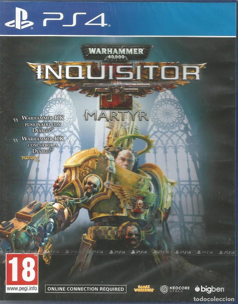 Videojuegos y consolas PS4 de segunda mano: Warhammer 40.000 Inquisitor - Videojuego PS4 - Edici&oacute;n en espa&ntilde;ol - Nuevo y precintado