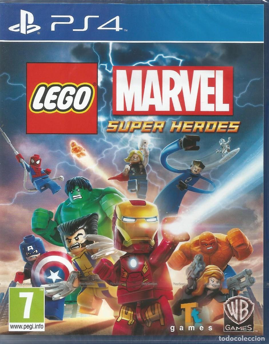 Videojuegos y consolas PS4 de segunda mano: Lego Marvel Super Heroes - Videojuego PS4 - Edici&oacute;n en espa&ntilde;ol - Nuevo y precintado
