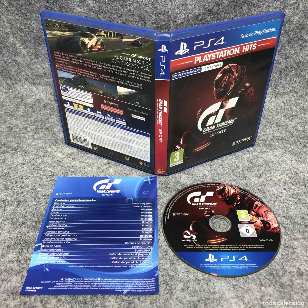 Videojuegos y consolas PS4 de segunda mano: GRAN TURISMO SPORT SONY PLAYSTATION 4 PS4