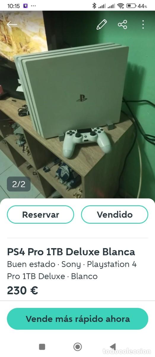 Videojuegos y consolas PS4 de segunda mano: Consola PlayStation 4 pro - Foto 2