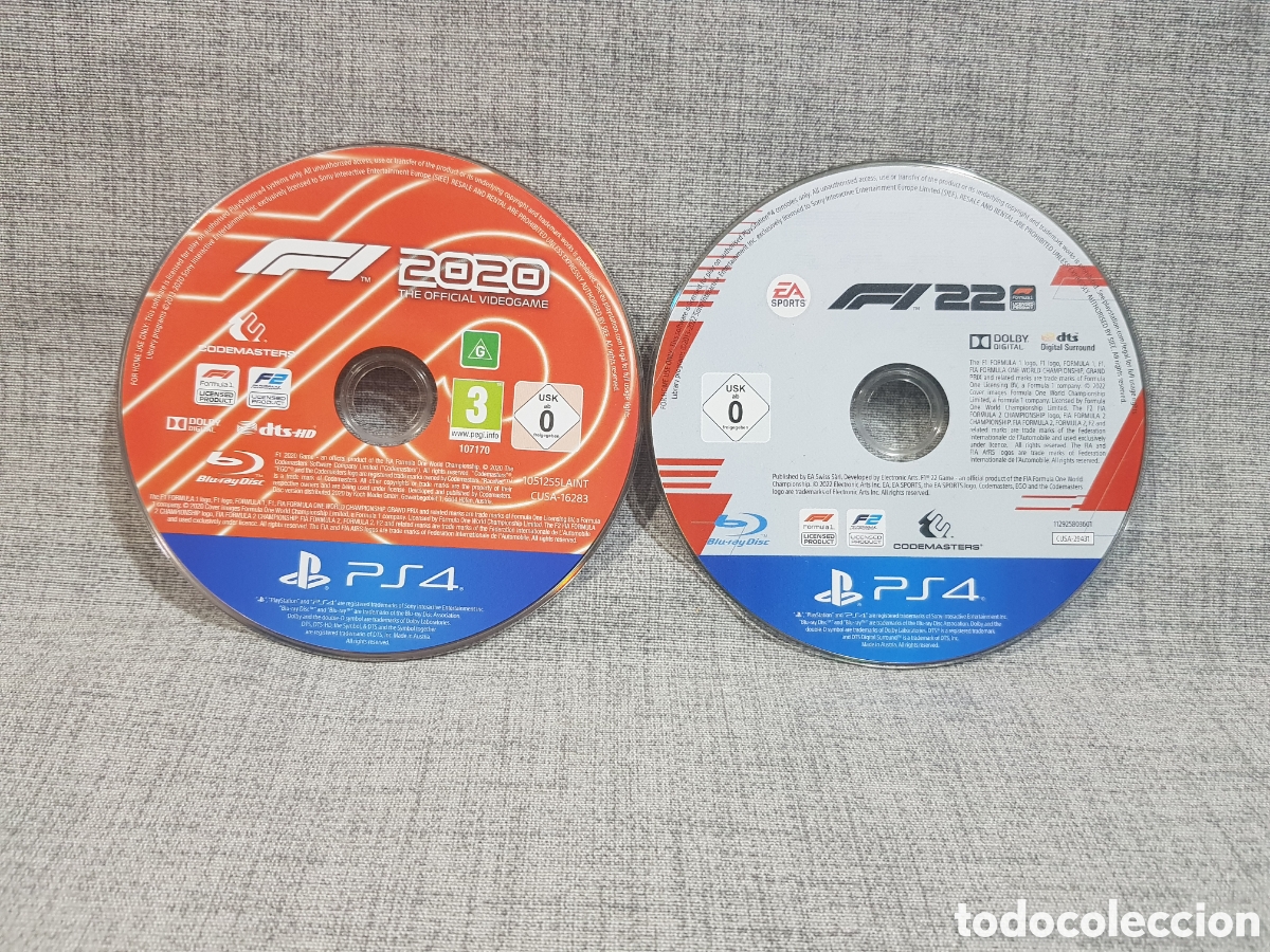 Videojuegos y consolas PS4 de segunda mano: PS4 JUEGO F1 2020 Y F1 22 F&Oacute;RMULA 1 UNO ONE PLAYSTATION PLAY STATION