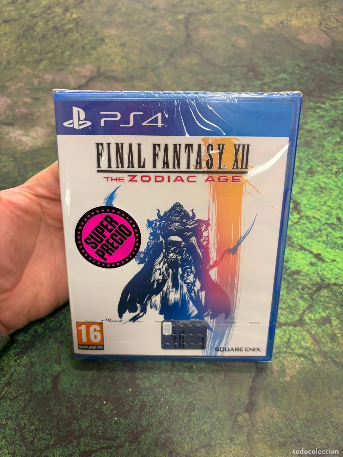 Videojuegos y consolas PS4 de segunda mano: Final fantasy XII The zodiac age - Sony playstation 4 PS4 - PAL esp - Nuevo precintado