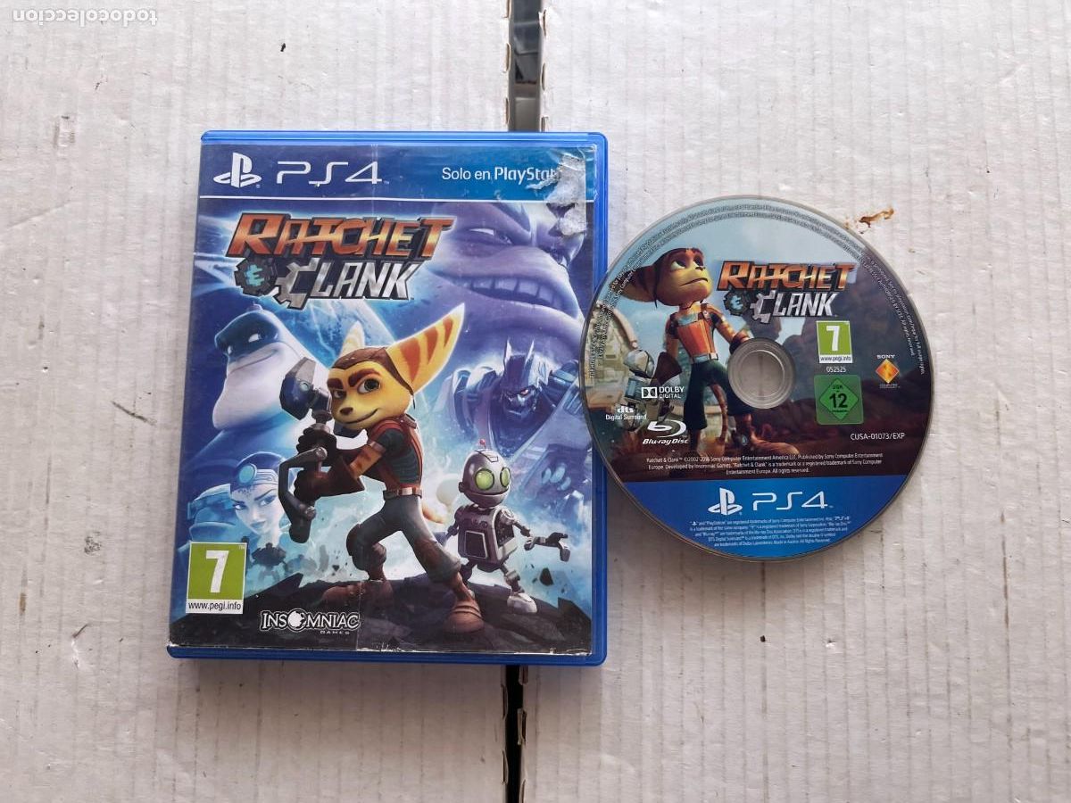 Videojuegos y consolas PS4 de segunda mano: RATCHET AND CLANK - PLAYSTATION 4 PLAY STATION KRAETEN