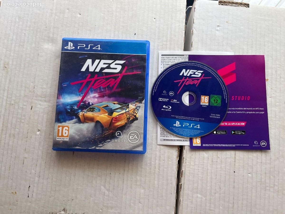 Videojuegos y consolas PS4 de segunda mano: NEED FOR SPEED HEAT NFS - PLAYSTATION 4 PLAY STATION KRAETEN