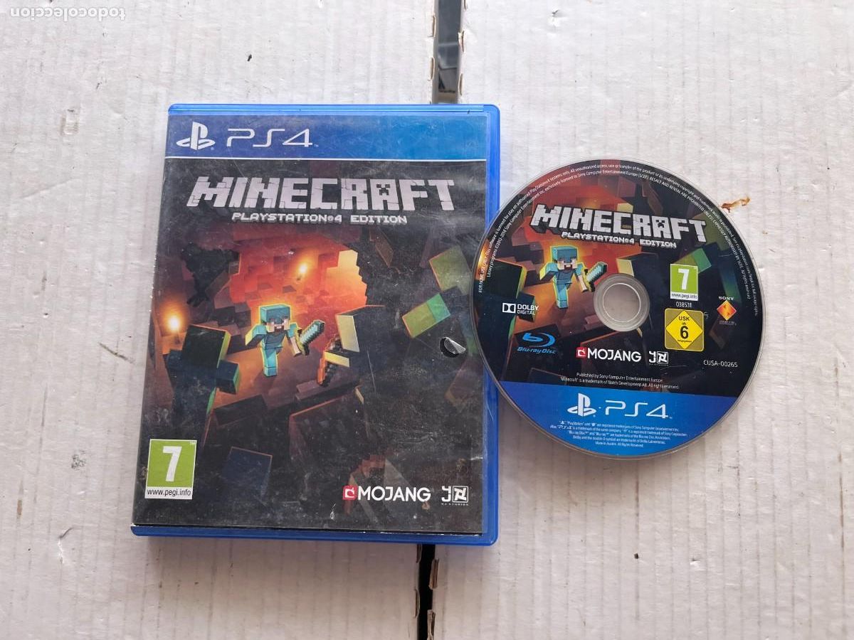 Videojuegos y consolas PS4 de segunda mano: MINECRAFT MINE CRAFT - PLAYSTATION 4 PLAY STATION KRAETEN