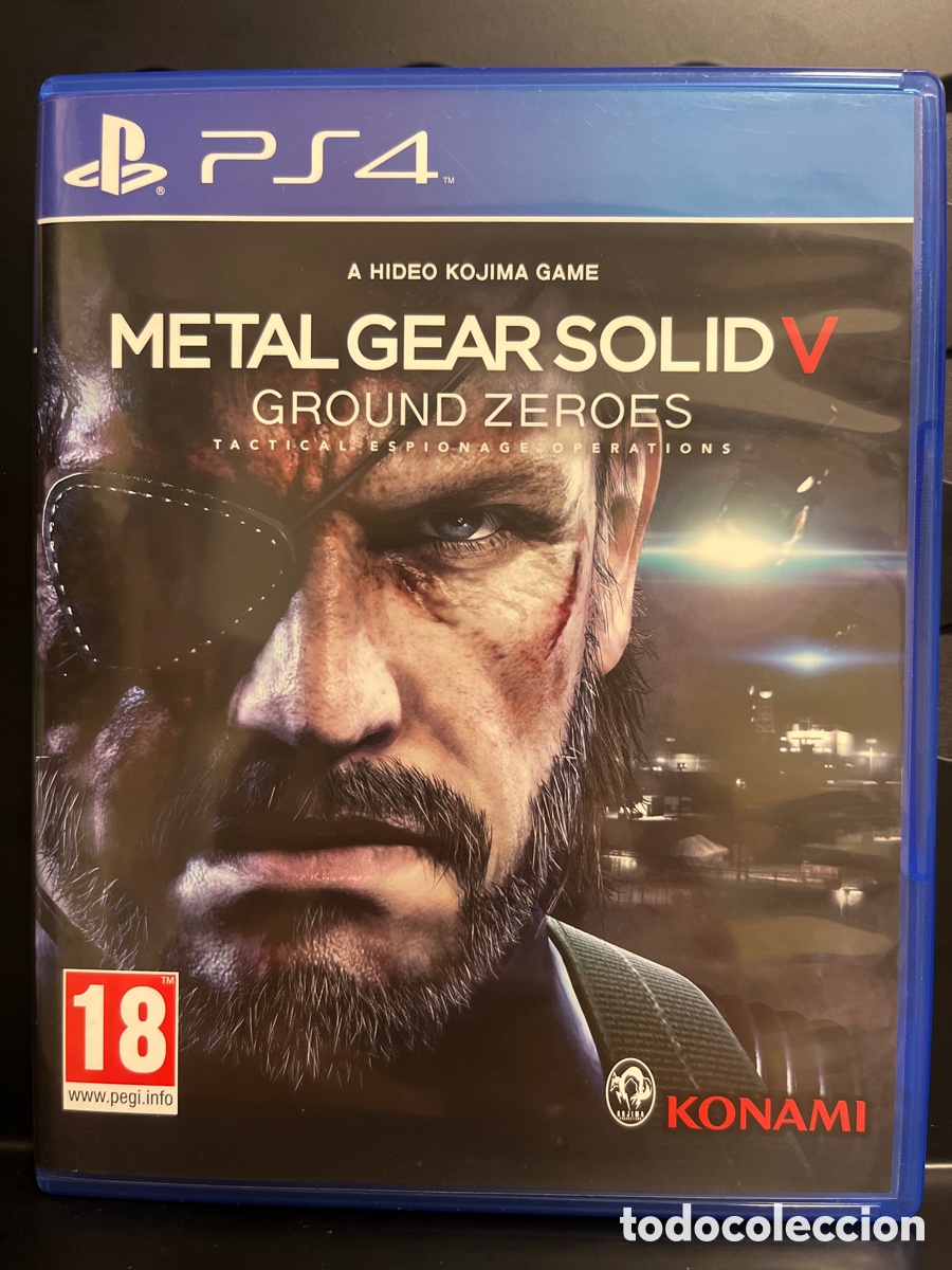 Videojuegos y consolas PS4 de segunda mano: METAL GEAR SOLID V 5 : GROUND ZEROES TACTICAL ESPONAGE OPERATIONS KONAMI PEGI 18 ( 2014 )