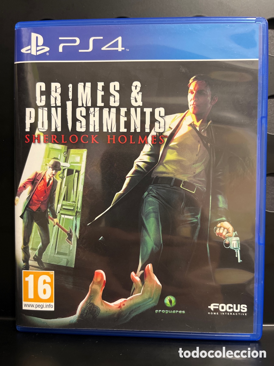 Videojuegos y consolas PS4 de segunda mano: SHERLOCK HOLMES : CRIMES & PUNISHMENTS FROGWARES PEGI 16 ( 2014 )