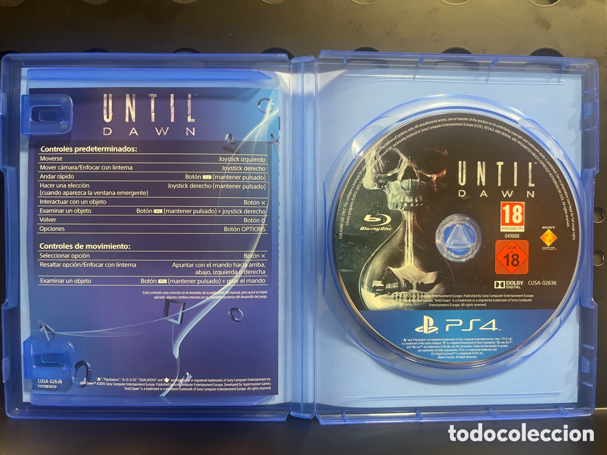 Videojuegos y consolas PS4 de segunda mano: UNTIL DAWN SUPERMASSIVE GAMES PEGI 18 PS4 ( 2015 ) - Foto 3