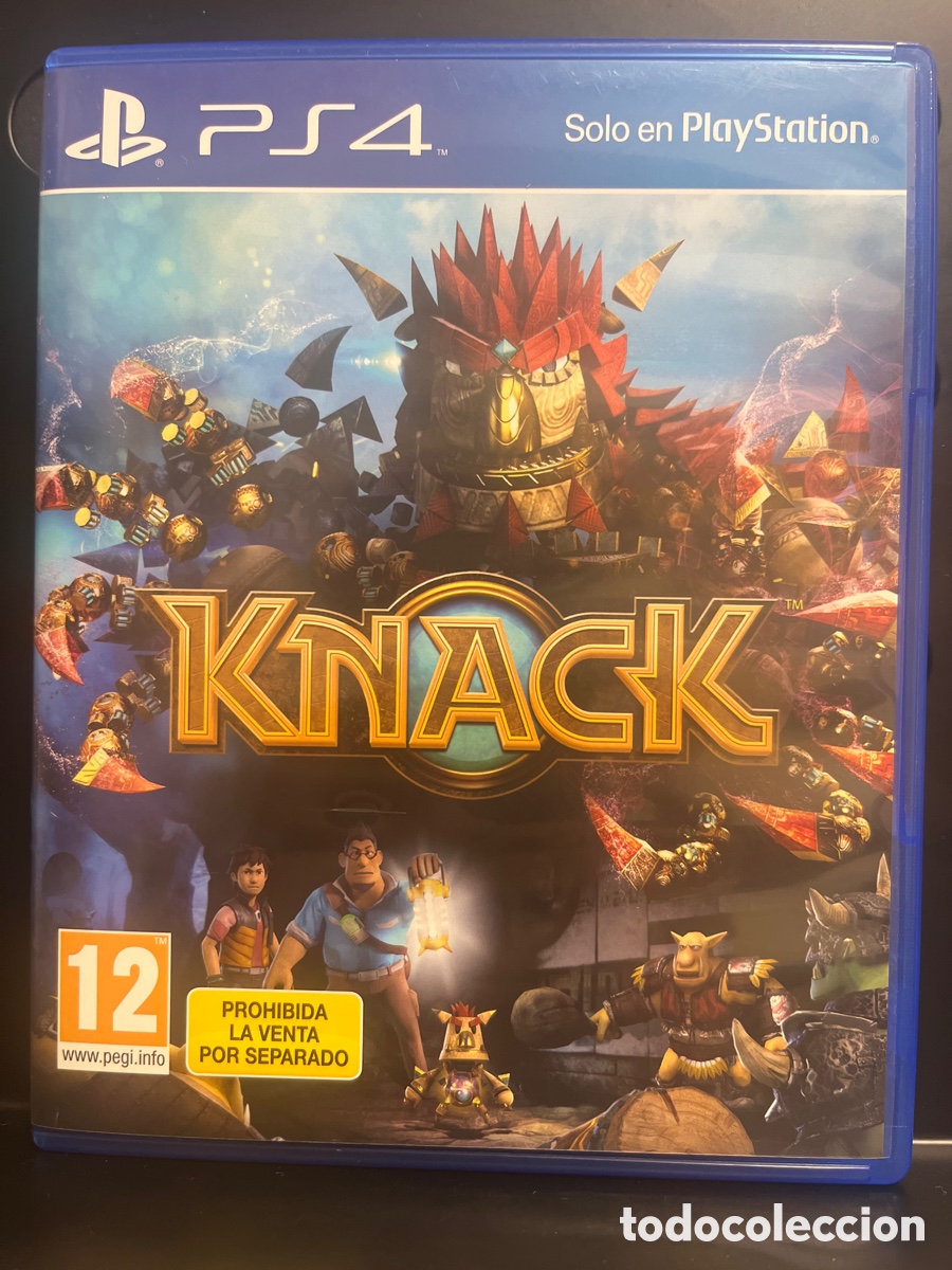 Videojuegos y consolas PS4 de segunda mano: KNACK JAPAN STUDIO PEGI 12 PS4 ( 2013 )