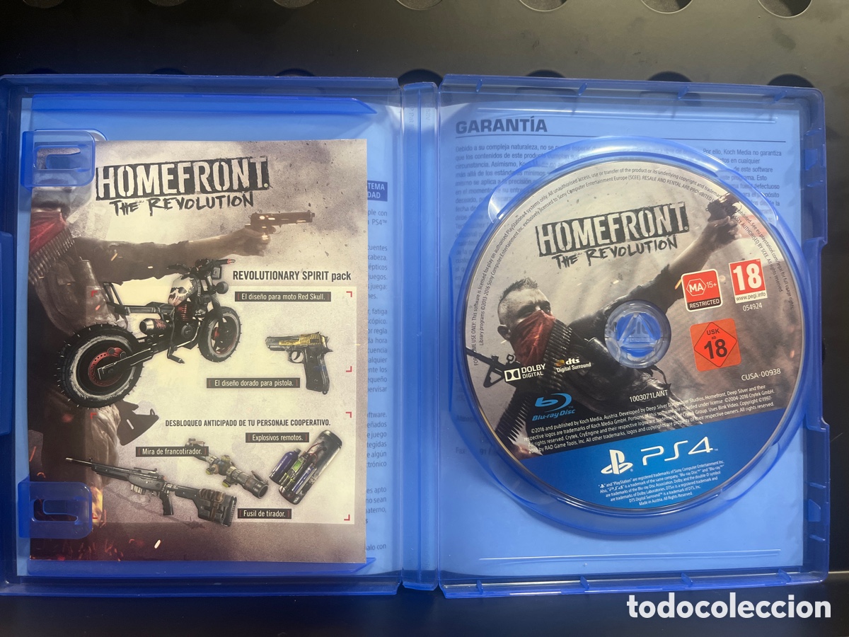 Videojuegos y consolas PS4 de segunda mano: HOMEFRONT : THE REVOLUTION DAMBUSTER STUDIOS PEGI 18 PS4 ( 2016 ) - Foto 3