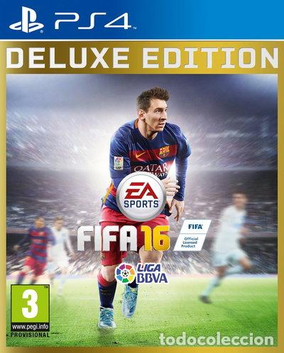 Videojuegos y consolas PS4 de segunda mano: FIFA 16 Deluxe Edition- 5030947121396
