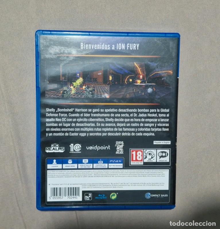 Videojuegos y consolas PS4 de segunda mano: Ion Fury Playstation 4 - Foto 2