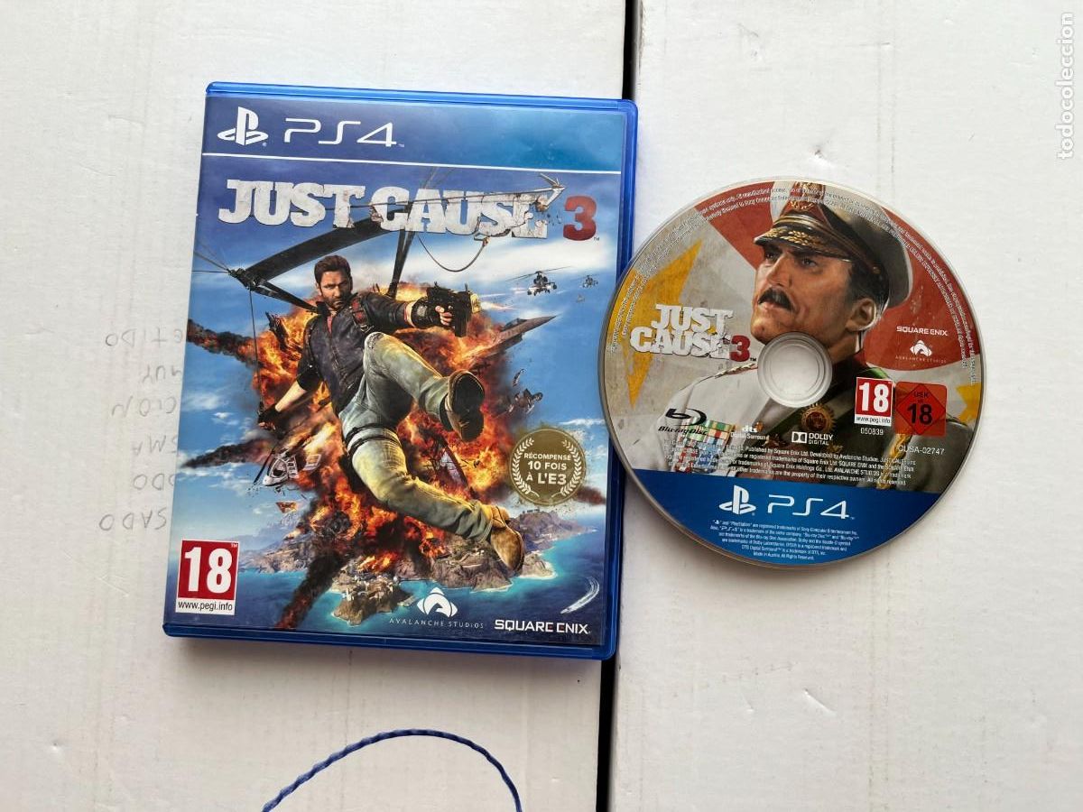 Videojuegos y consolas PS4 de segunda mano: JUST CAUSE 3 - PS4 PLAYSTATION 4 PLAY STATION KREATEN