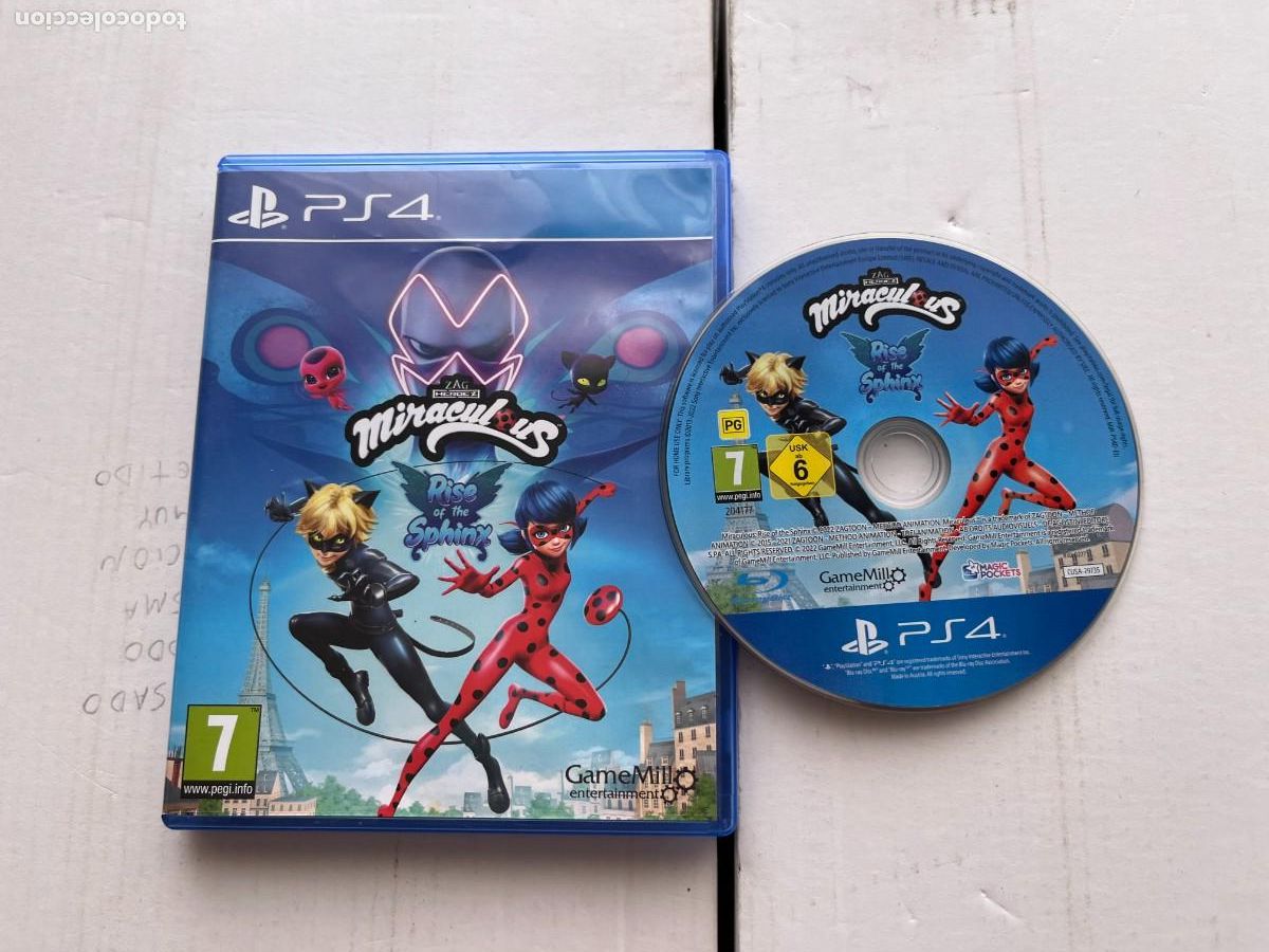 Videojuegos y consolas PS4 de segunda mano: MIRACULOUS RISE OF THE SPHINX PS4 PLAYSTATION 4 PLAY STATION KREATEN
