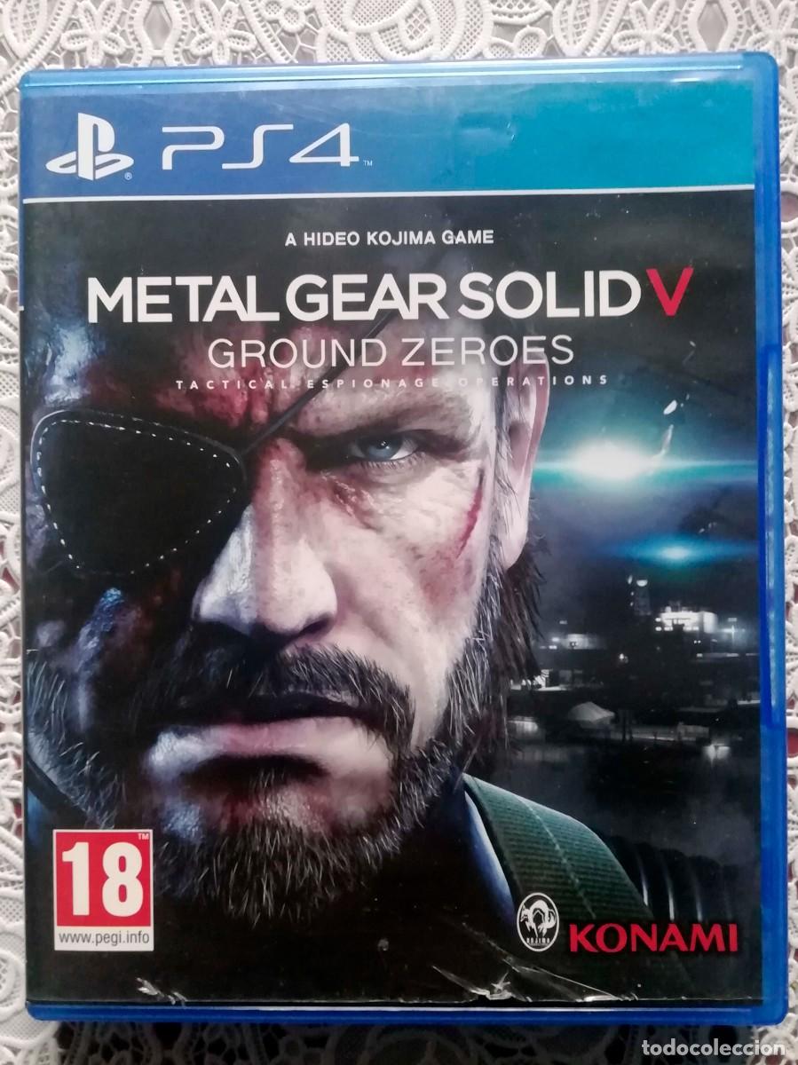 Videojuegos y consolas PS4 de segunda mano: Metal Gear Solid V Ground Zeroes PS 4