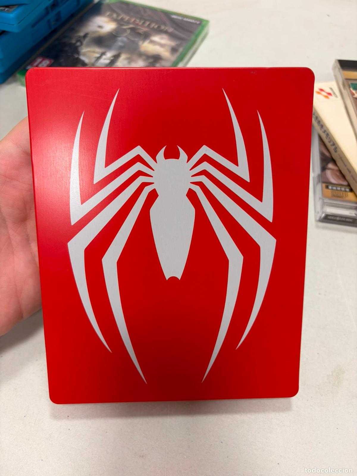 Videojuegos y consolas PS4 de segunda mano: Steelbook Spiderman Sony playstation 4 PS4 Steel book