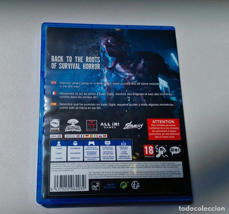 Videojuegos y consolas PS4 de segunda mano: Daymare 1998 Playstation 4 - Foto 2