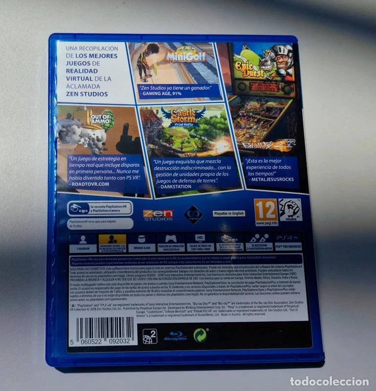 Videojuegos y consolas PS4 de segunda mano: Zen Studios VR Collection Ps4 - Foto 2
