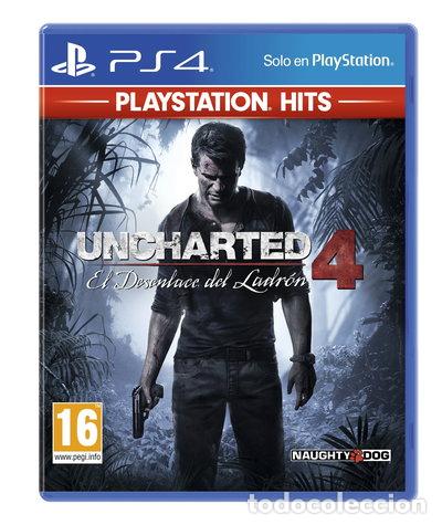 Videojuegos y consolas PS4 de segunda mano: Uncharted 4: El Desenlace del Ladr&oacute;n- 0711719409977