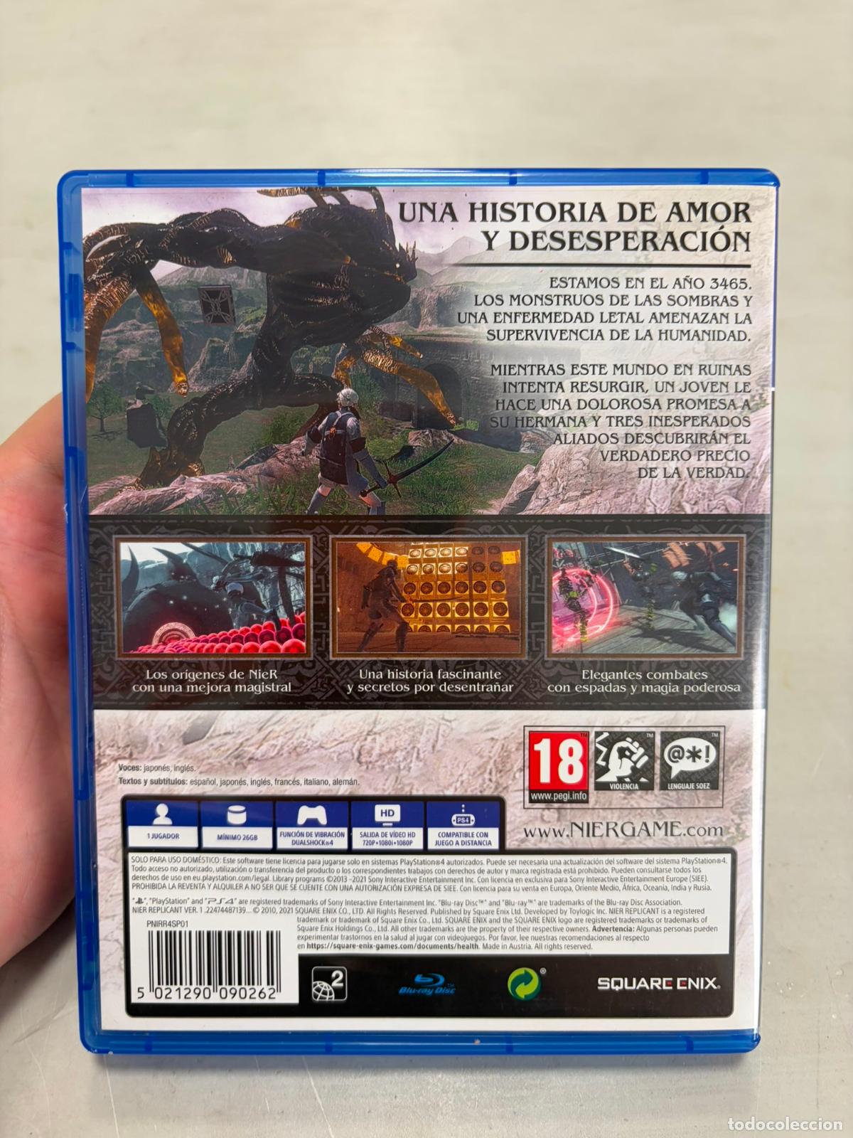 Videojuegos y consolas PS4 de segunda mano: Nier Replicant - Sony playstation 4 PS4 - PAL ESP - Foto 5