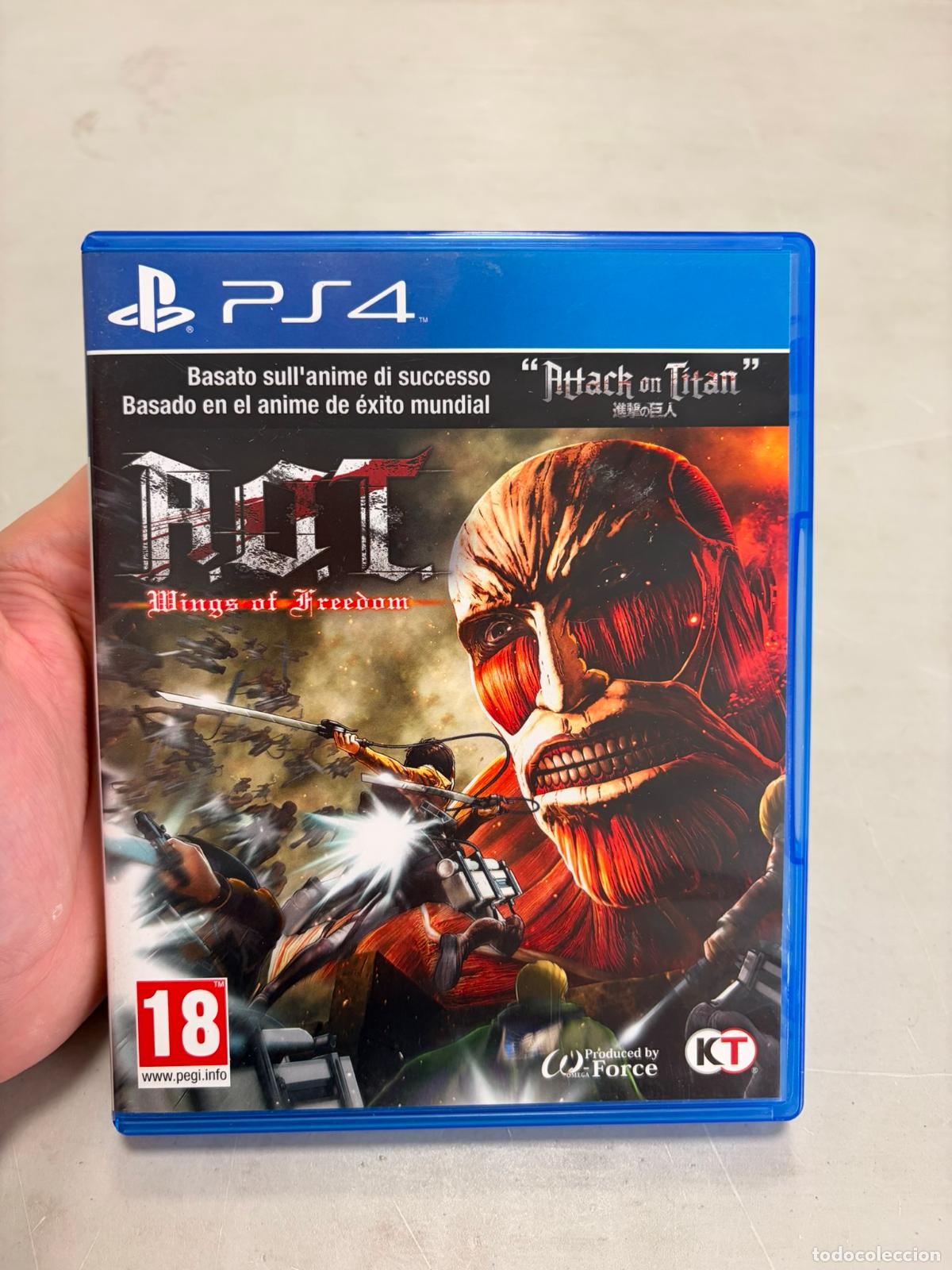 Videojuegos y consolas PS4 de segunda mano: AoT Attack on titans wings of freedom - Sony playstation 4 PS4 play station - PAL ESP