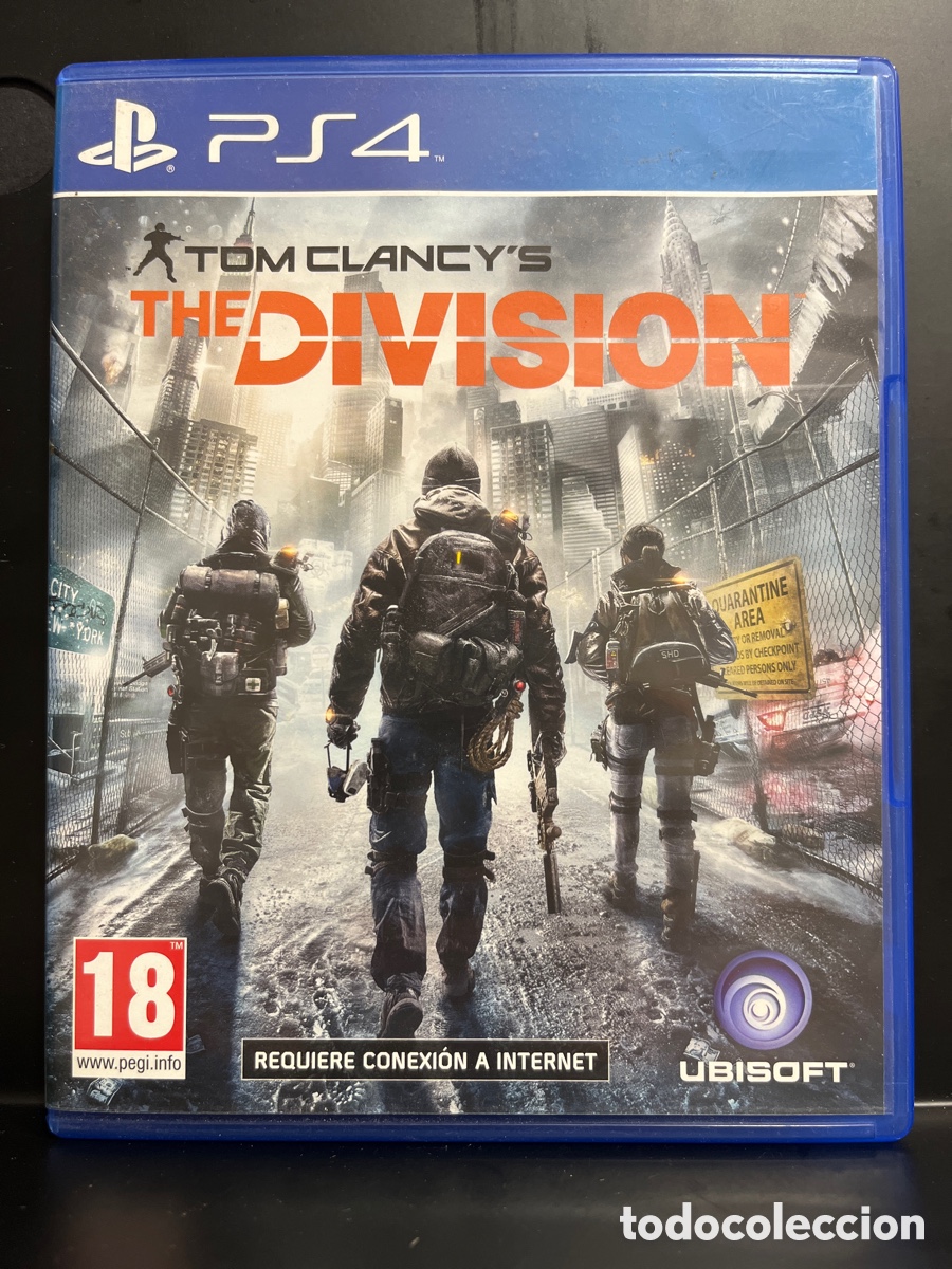 Videojuegos y consolas PS4 de segunda mano: TOM CLANCY&rsquo;S : THE DIVISION PS4 NR 18 UBISOFT