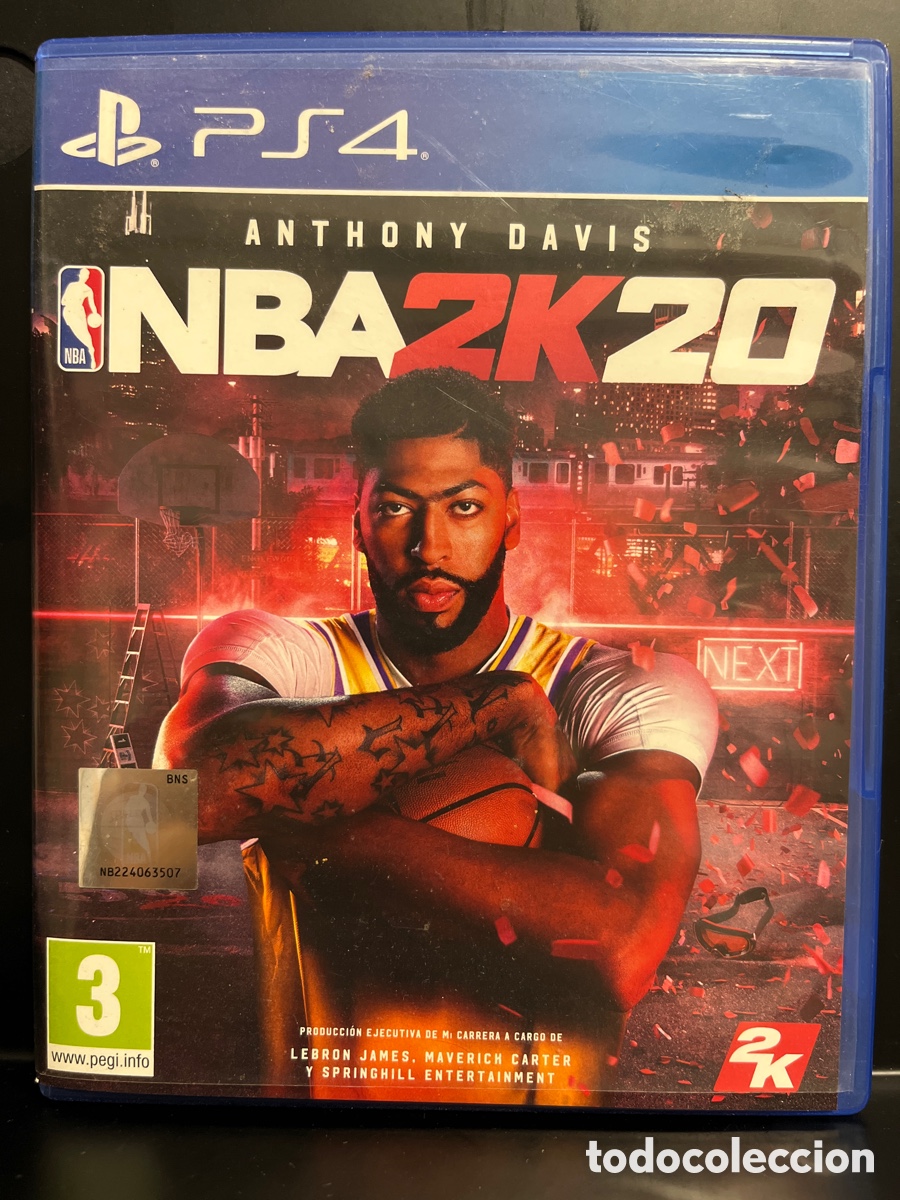 Videojuegos y consolas PS4 de segunda mano: NBA 2K20 : ANTHONY DAVIS PS4 NR 3 2K