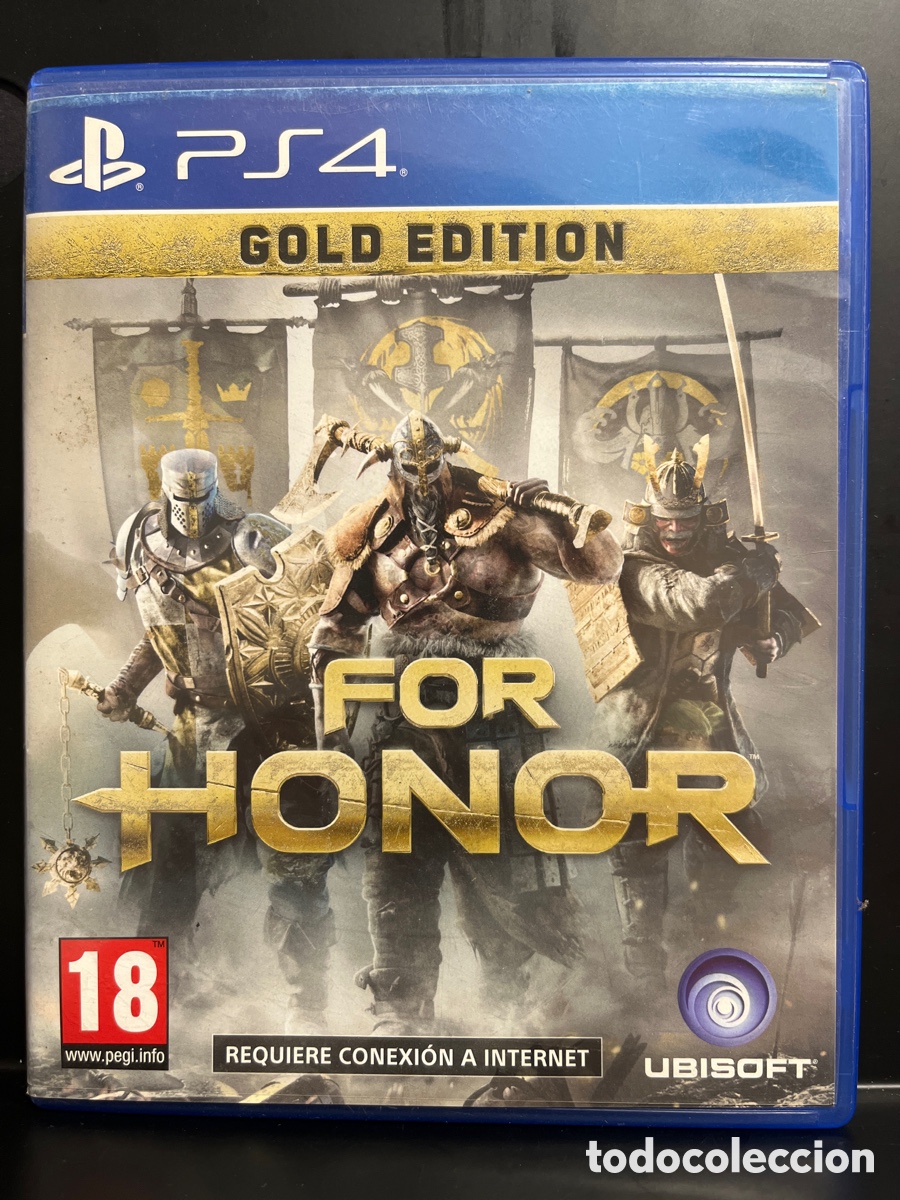 Videojuegos y consolas PS4 de segunda mano: FOR HONOR : GOLD EDITION PS4 PEGI 18 UBISOFT